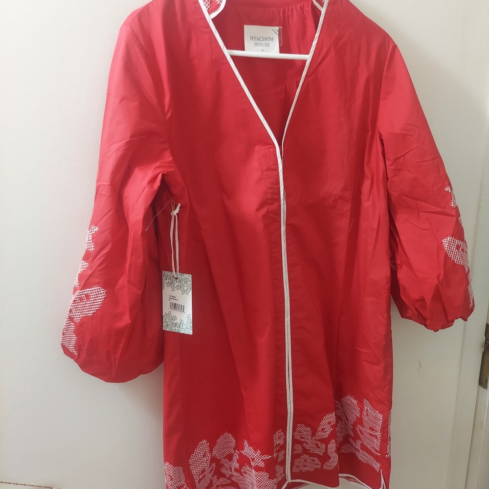 Red Floral Women's Dress
